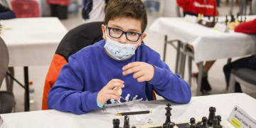 Gerard Tallada, del Club Escacs Amposta, campió de Catalunya sub10