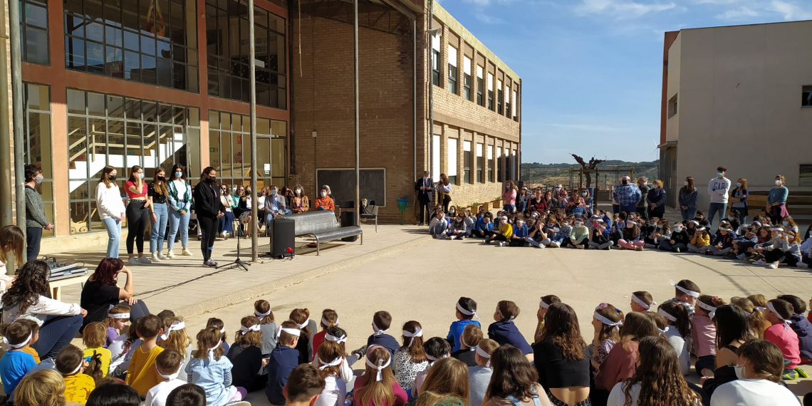 Entrega del premi Participa a l’Institut Escola Mare de Déu del Portal