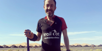 Jesús Gellida primer benicarlando en acabar la Marathon Des Sables