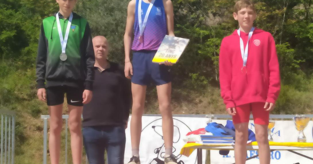 L’asconenc Pere Mas, primer en sub’16 al Campionat de Catalunya de Trail