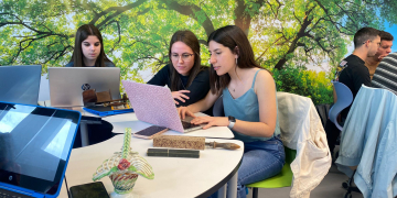 Nerea Perales, alumna del Doble Grau d’Infantil i Primària del campus URV a l’Ebre