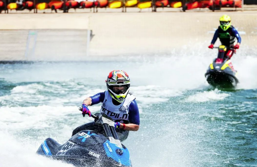 Jordi Tomàs torna a competir en motos aquàtiques, després de més d’un any d’absència