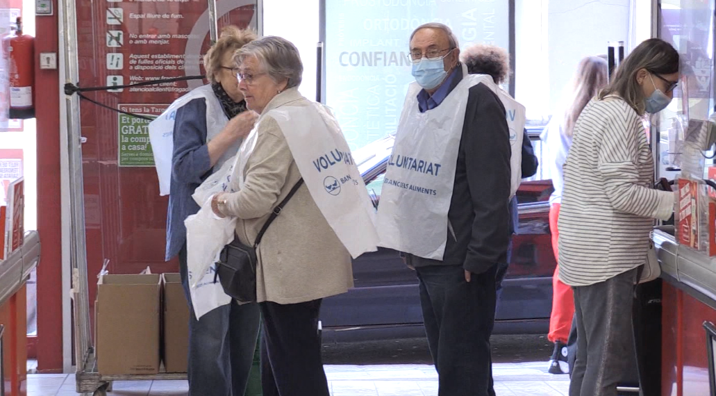 El Banc dels Aliments avança la recollida de menjar a Tortosa per l’alta demanda