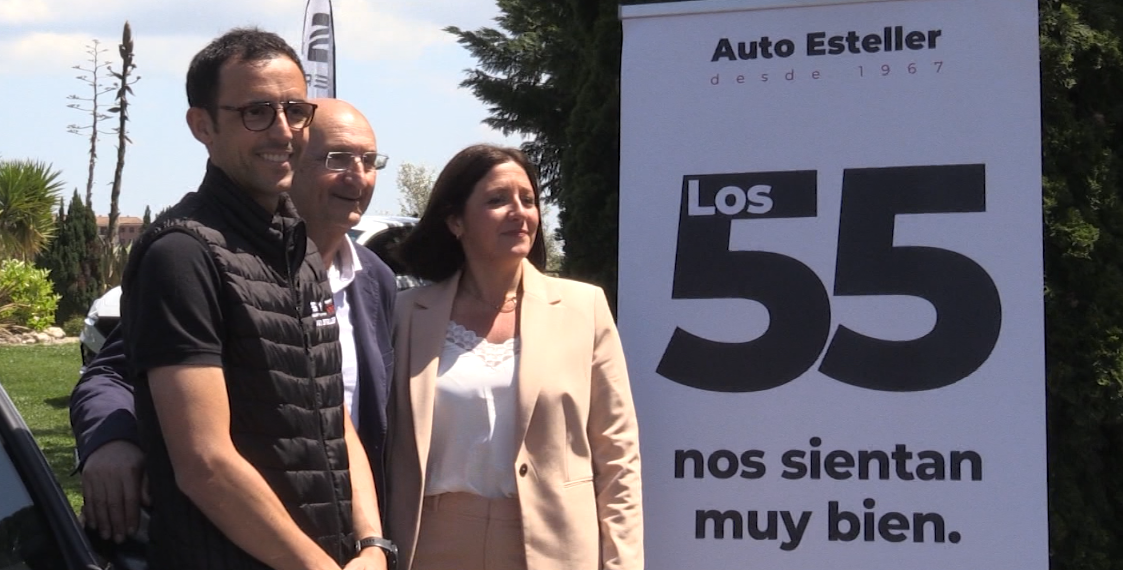 Auto Esteller compleix 55 anys en ple creixement i amb nous vehicles híbrids i elèctrics