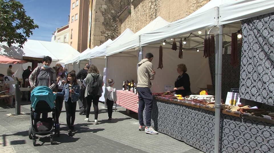 Inauguració de la 18a Fira Gatronòmica a La Sénia