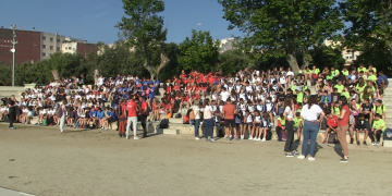 Més de 400 alumnes de vuit centre educatius prenen part en la Diada Poliesportiva del Montsià