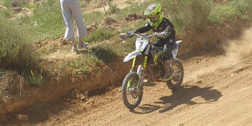 Unai Ortiz, del Moto Club Tortosa, acaba 21è a l’MX d’Almacelles