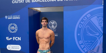 Marc Martí, del CN Amposta, segon millor nedador estatal en 50 braça al Mare Nostrum Swim Tour
