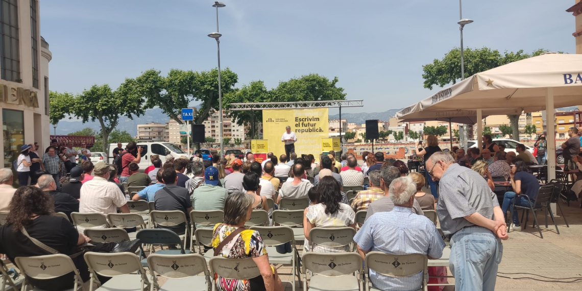 Oriol Junqueras presenta la candidatura de Xavier Faura com a alcaldable d’ERC a Tortosa