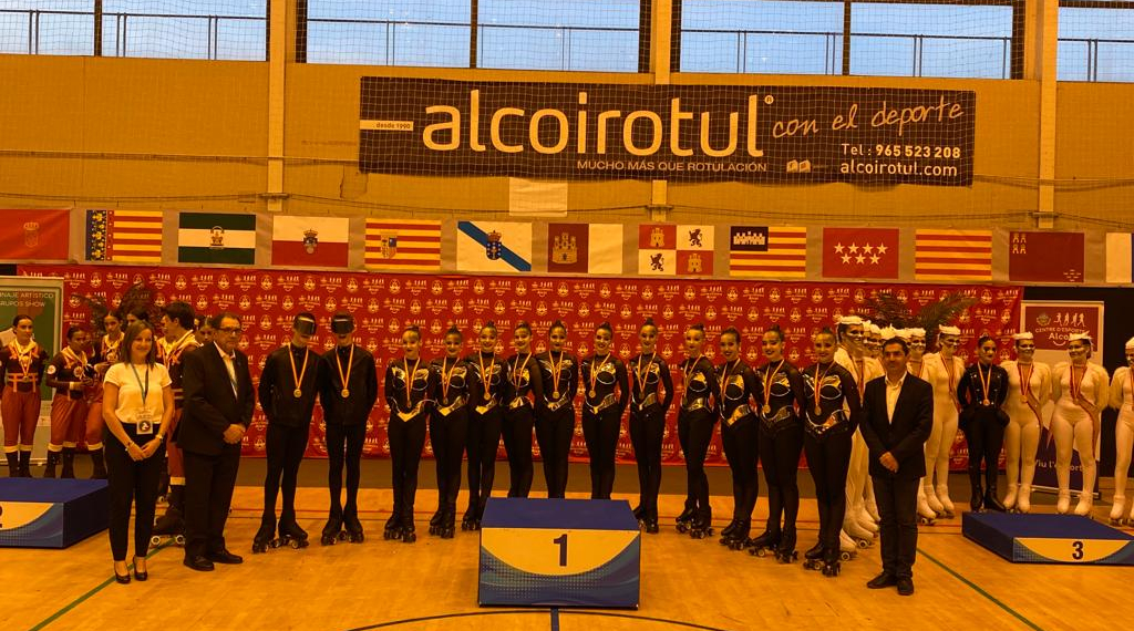 El Xou Júnior del Club Patí l’Aldea guanya el Campionat d’Espanya d’Alcoi