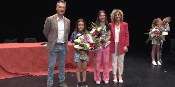 Cinta Herrero i Neus Forés, reines de les Festes de la Cinta 2022