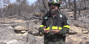 Així actuen els Agents Rurals per determinar les causes d’un incendi