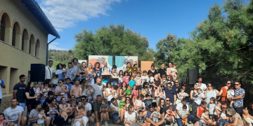 La Festa de les Cigonyes de Flix dona la benvinguda als nadons nascuts el 2021