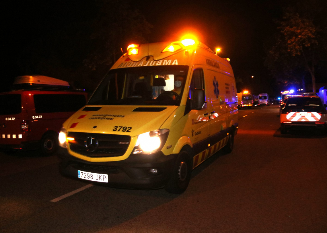 Cinc ferits greus en el xoc d’un tren Barcelona-Tortosa amb una locomotora, a Vila-seca