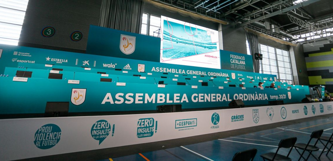 Blanes acull l’Assemblea General Ordinària de la Federació Catalana de Futbol