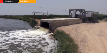 Estació de bombament d’aigua dolça a les llacunes del Delta