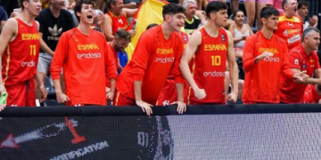 Espanya U17, amb David Barberà, als quarts de final de la Copa del Món de bàsquet d’Andalusia