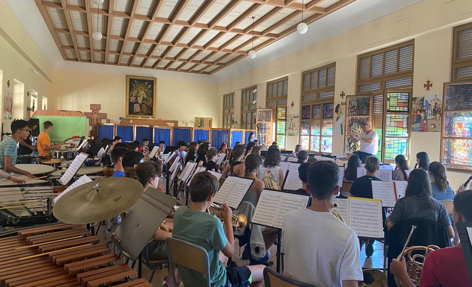 La Banda Simfònica de la Diputació reprèn l’activitat després de dos anys d’aturada