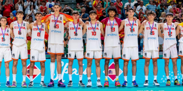 Espanya, amb el tortosí David Barberà, sotscampiona del món U17 de bàsquet