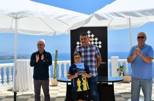 Gerard Tallada (Club Escacs Amposta), sotscampió de l’Estatal Ràpid sub’10