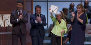 L’activista feminista Mari Chordà rep la Creu de Sant Jordi