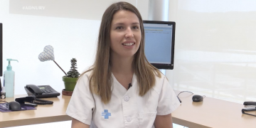 Andrea Najarro, infermera de l’Hospital Verge de la Cinta