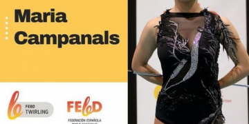 Representants ebrencs en el Mundial de Twirling Baton de Turí