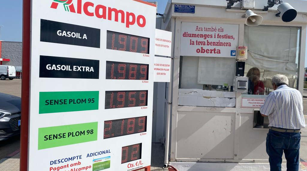 Les benzineres més econòmiques a les Terres de l’Ebre