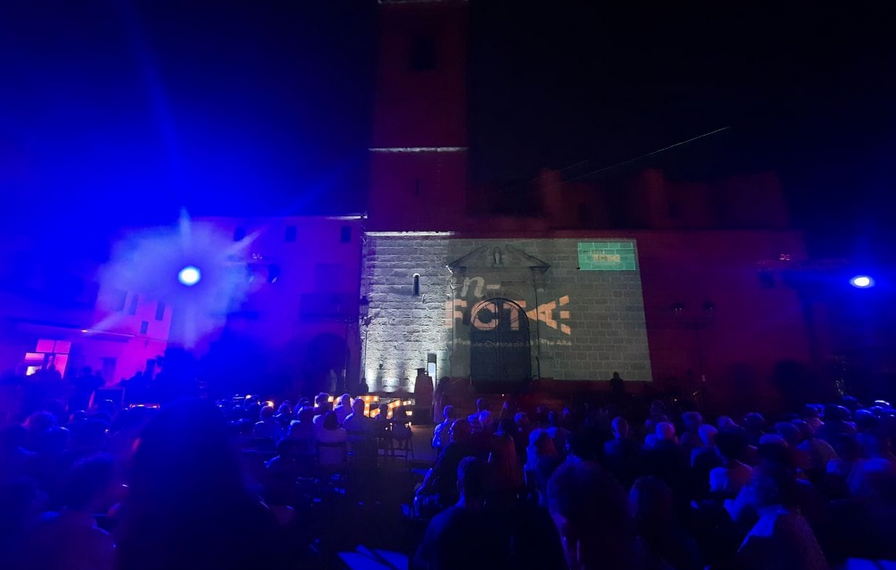 Arrenca la sisena edició del festival IN-FCTA amb un espectacle de videomapping