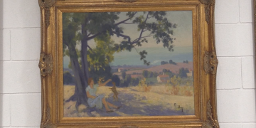 Campredó incorpora deu quadres de Francesc Llop propietat dels besnebots del pintor