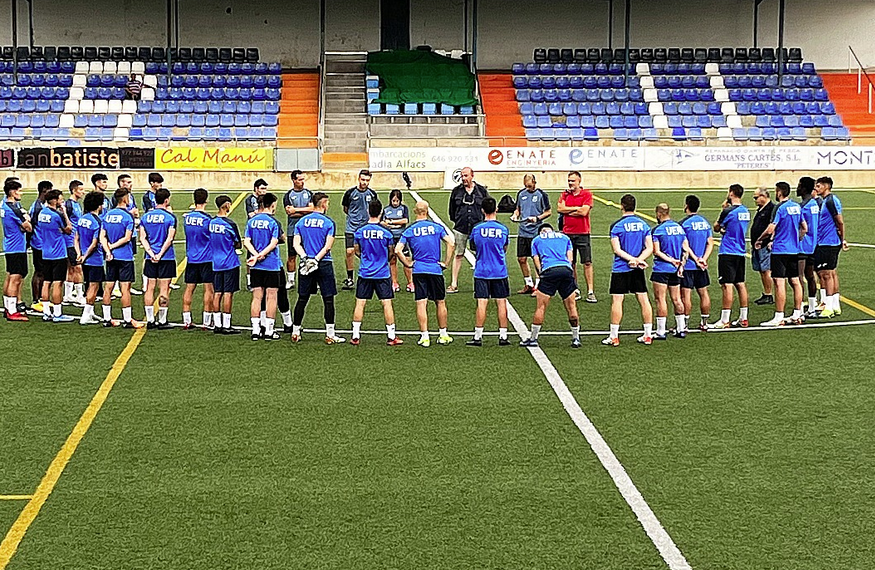 La UE Rapitenca debutarà en lliga jugant a la Devesa, contra el Cerdanyola del Vallès