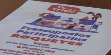 Roquetes impulsa els seus primers pressupostos participatius, amb sis propostes