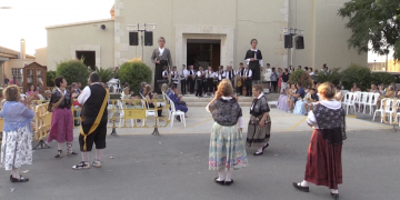 Ofrena en honor a la Mare de Déu de l’Assumpció a Deltebre