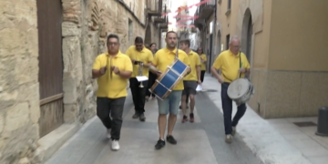 Cercavila matinal a càrrec de l’Associació Cultural de Foment per la Jota d’Ascó