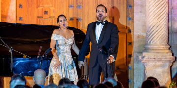 La soprano Sara Blanch fa vibrar Tivissa durant la ‘Nit Lírica’ de les Nits de la Baranova