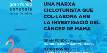 La Gran Fondo SB Hotels-Terres de l’Ebre col·labora amb la investigació del càncer de mama