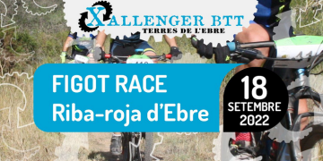 El 18 de setembre tornarà la Xallenger de BTT de l’Ebre amb la disputa de la Figot Race a Riba-roja d’Ebre