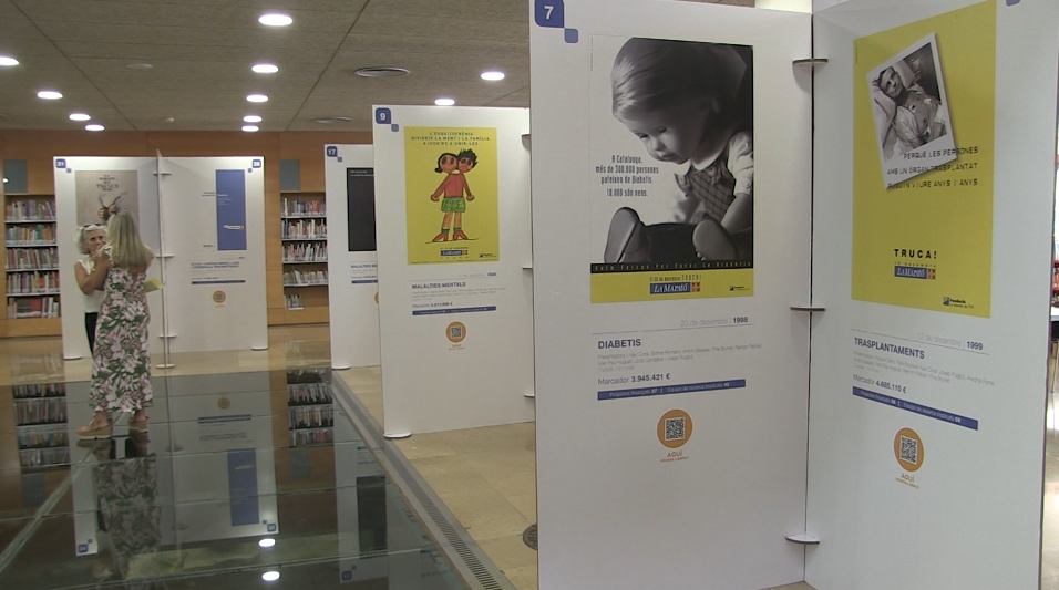 La Biblioteca de Tortosa commemora els 30 anys de la Fundació La Marató