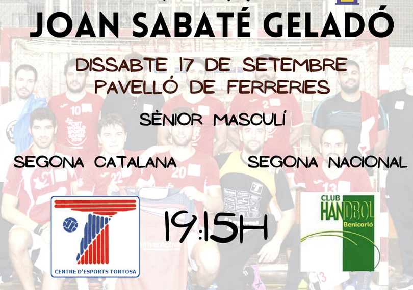 El CE Tortosa reb el Benicarló en el vuitè Torneig Joan Sabaté Geladó