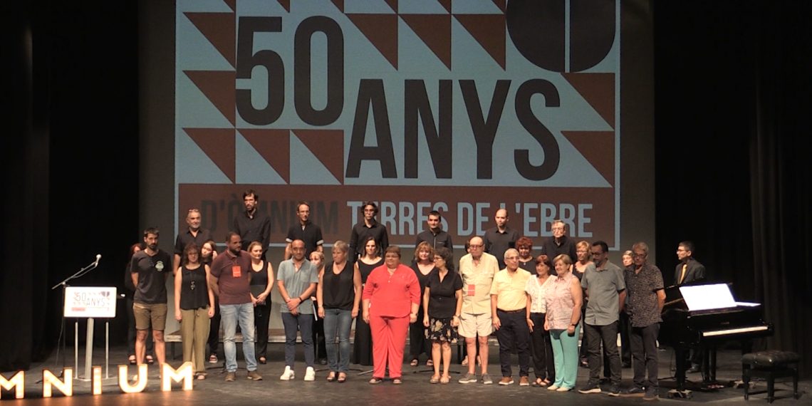 Acte Institucional d’Òmnium Terres de l’Ebre a Tortosa