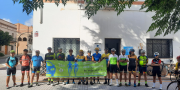 El grup ciclista Bici-ats Terra Alta es concentra per demanar més control a les carreteres