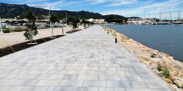 Ports urbanitza un nou tram de passeig marítim de la Ràpita
