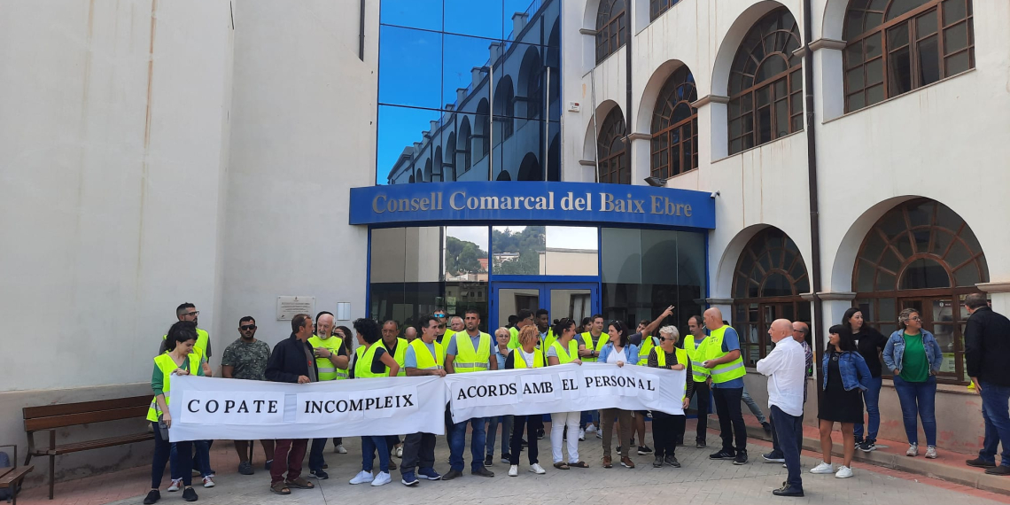 Treballadors del COPATE denuncien una manca d’implicació per aplicar els acords de retribucions