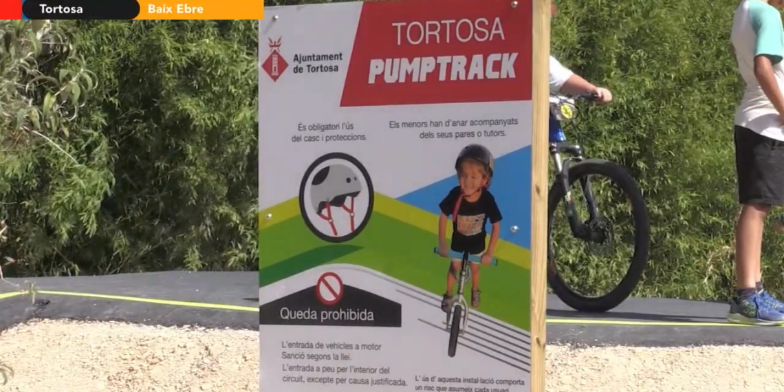 ‘Pump track’ i els tineraris saludables de Tortosa
