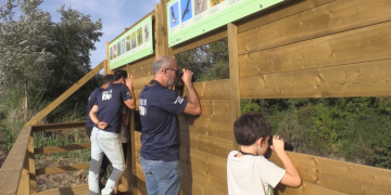 Móra d’Ebre i l’Associació l’Aube habiliten un mirador al galatxo de Subarrec