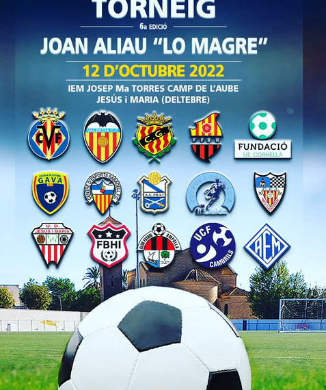 El Camp de L’Aube de Jesús i Maria acollirà el sisè torneig Joan Aliau ‘Lo Magre’ aquest dimecres
