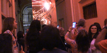 Inauguració del festival d’intervencions efímeres A Cel Obert