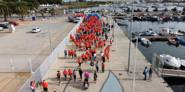 Més de 500 participants prenent part en la Cursa de les Dones de les Terres de l’Ebre de La Ràpita