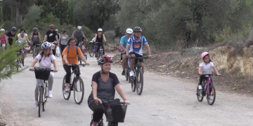 Festes del Remei d’Alcanar 2022, pujada en bicicleta a l’ermita