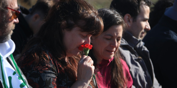 Familiars de brigadistes internacionals omplen d’emoció el Memorial de les Camposines a la Fatarella